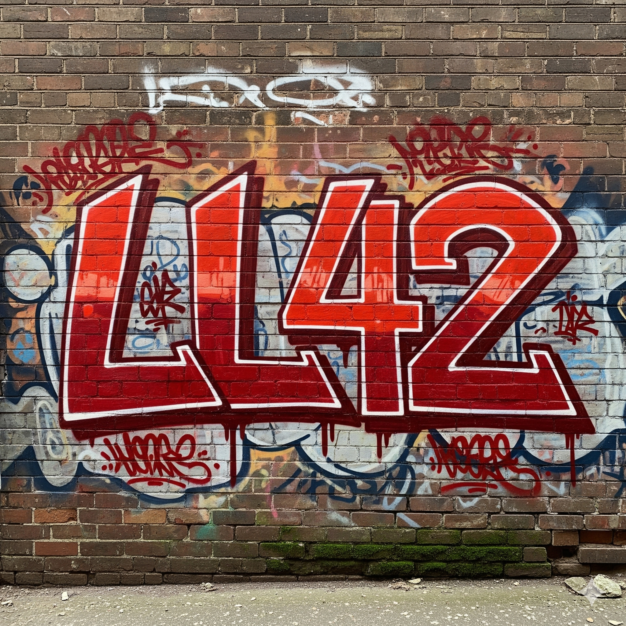 Graffiti 'www.lerschen.de' baustelle